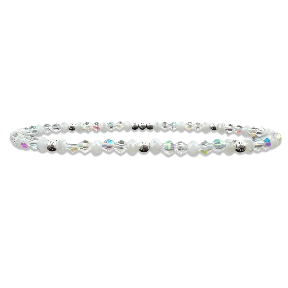Crystal Beaded Stretch Anklets