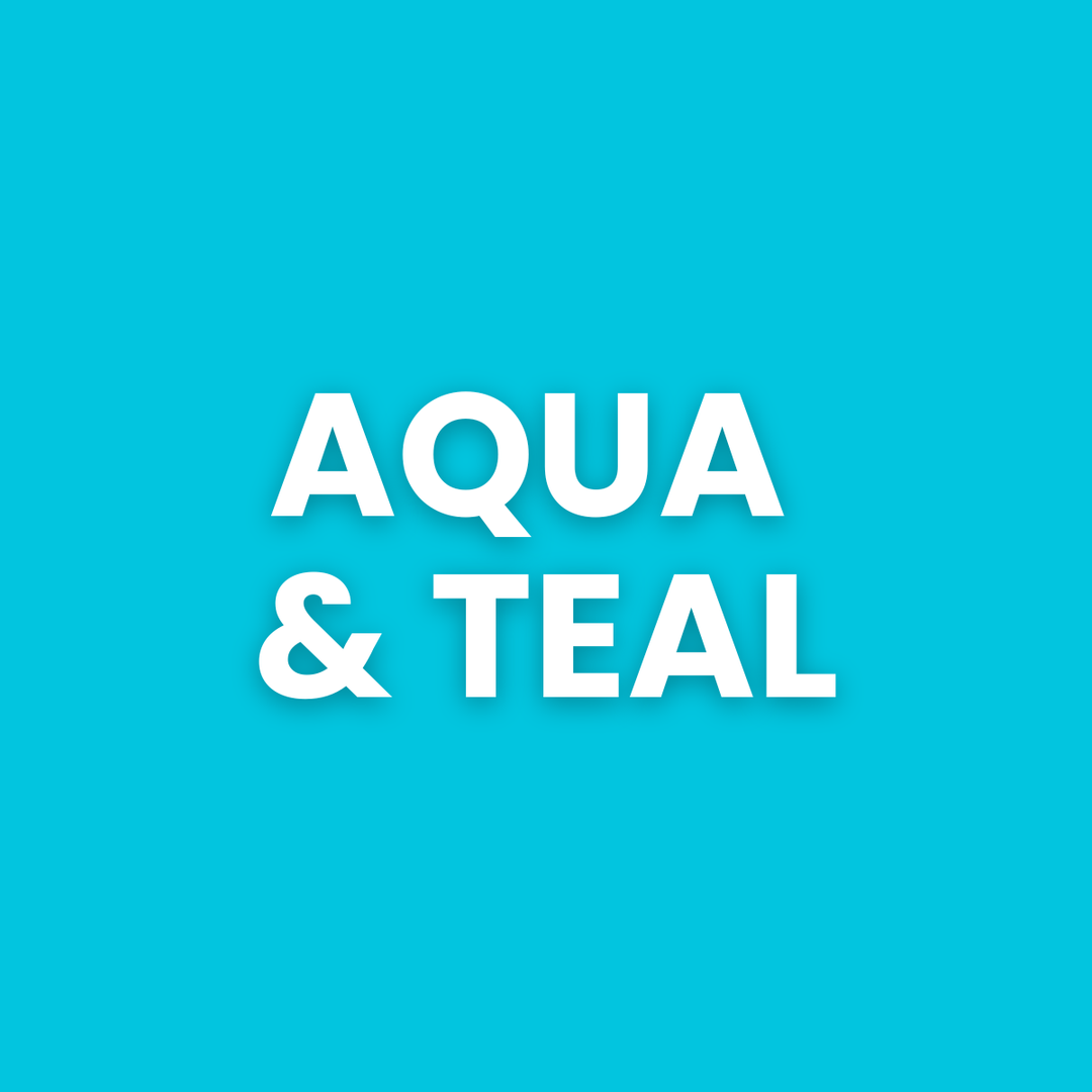 Shop By Color: AQUA & TEAL