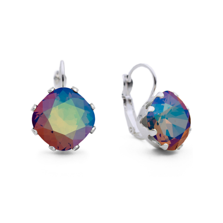 Autumn Aurora Leverback Drop Earrings