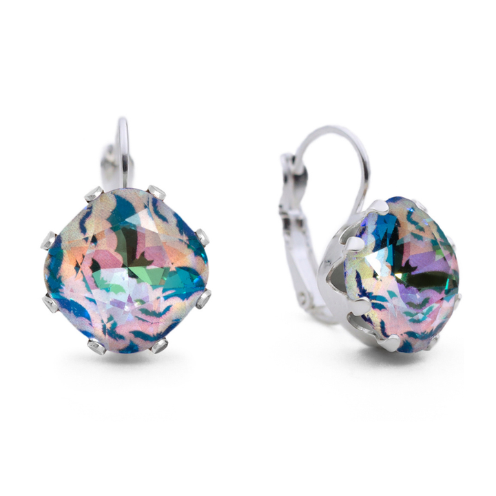 Bat Chick Crazy Mega Leverback Drop Earrings