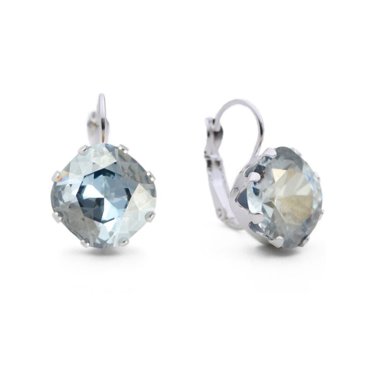Blizzard Leverback Drop Earrings
