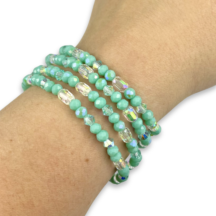 Bora Bora Crystal Beaded Summer Stacker