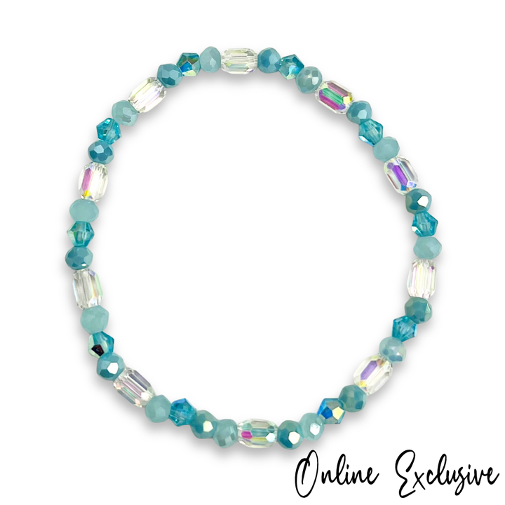 Coastal Cooler Crystal Beaded Summer Stacker