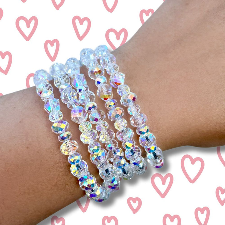 Crystal AB Twinkle Stacker Bracelet