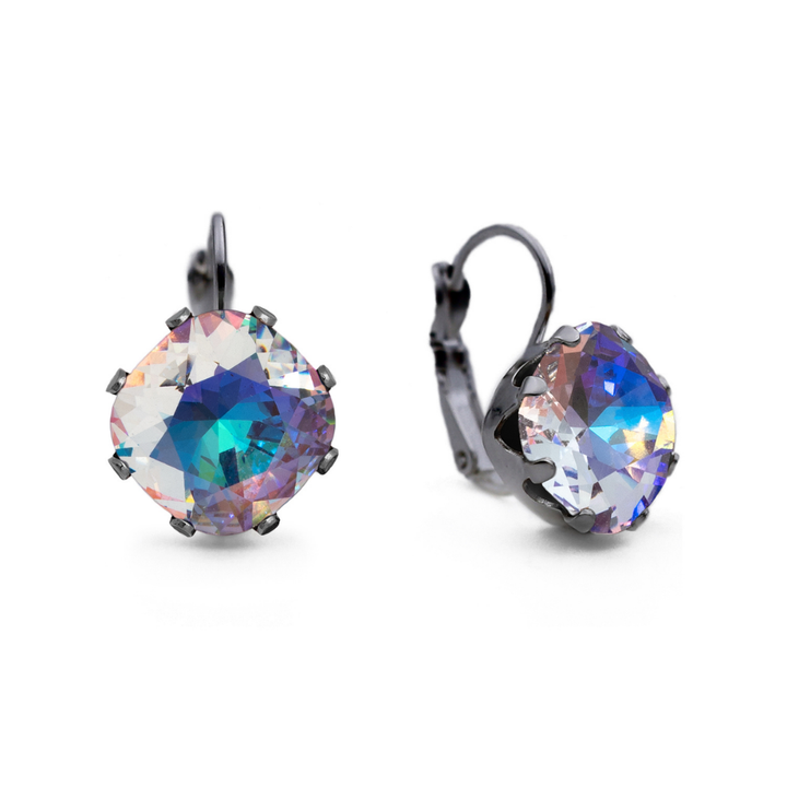 Dark Angel Leverback Drop Earrings
