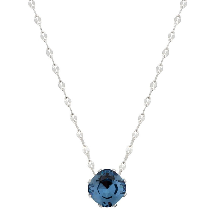 Denim Mini Marina Adjustable Necklace - JoJo Loves You