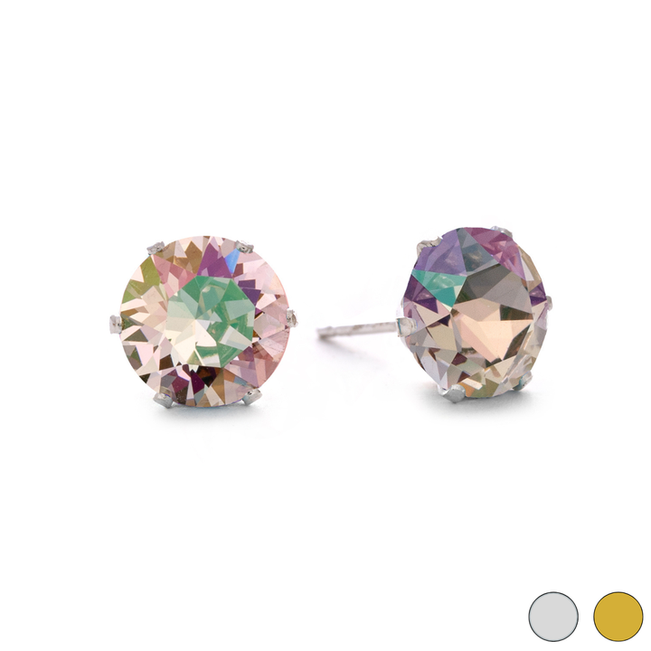 Enchanted Mini Bling Sterling Silver Stud Earrings