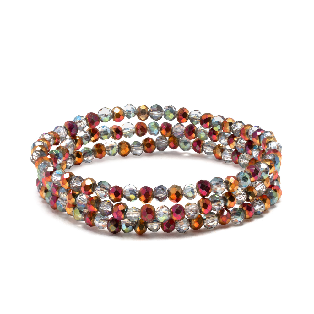 4mm Fall Foliage Stacker Bracelet
