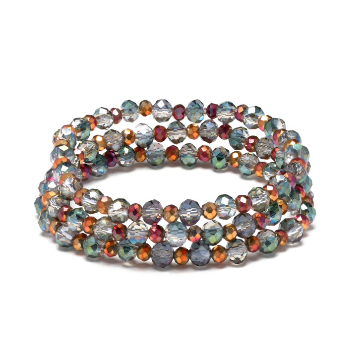 6mm Fall Foliage Stacker Bracelet