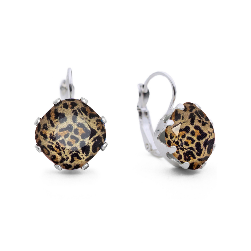 Fierce Leverback Drop Earrings