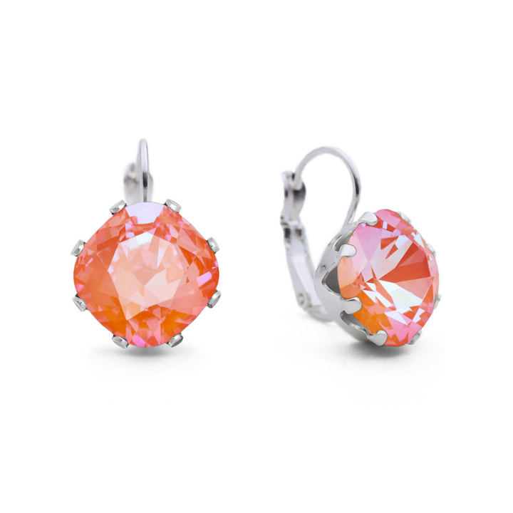 Heat Wave Leverback Drop Earrings