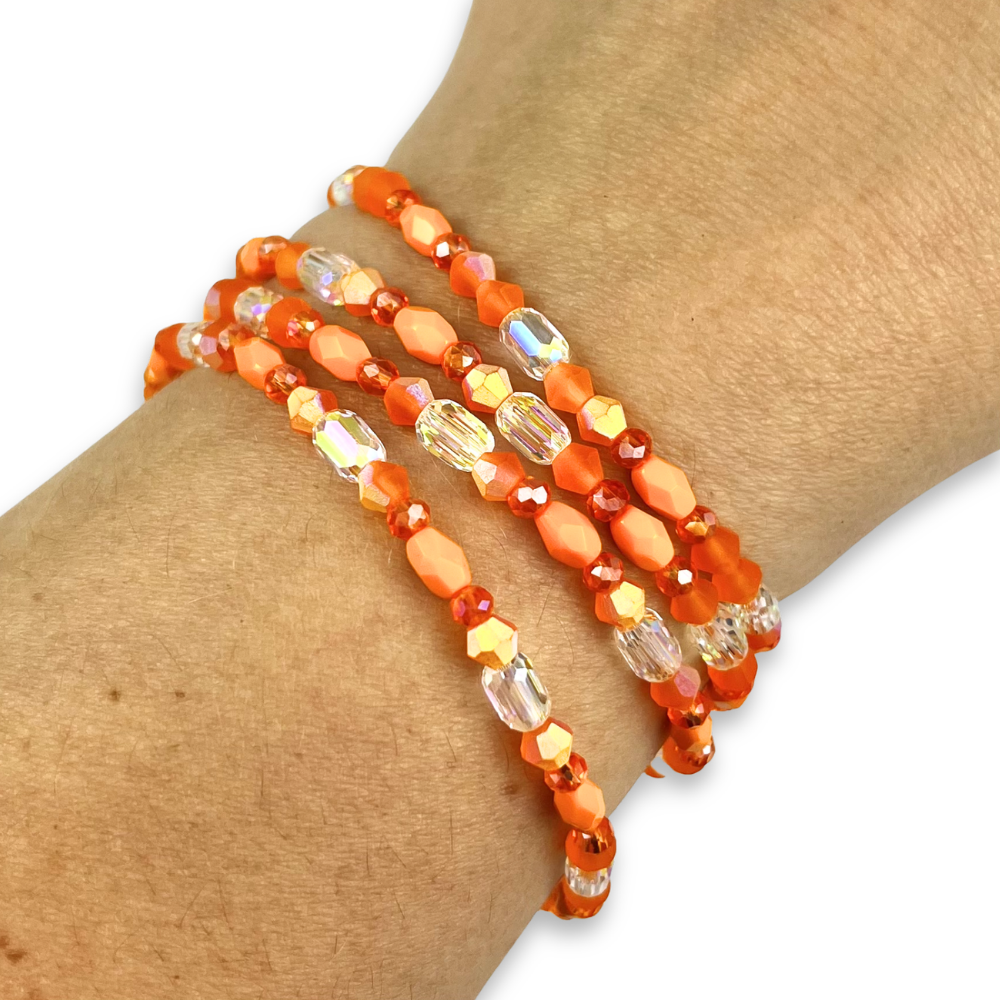 Heat Wave Crystal Beaded Summer Stacker