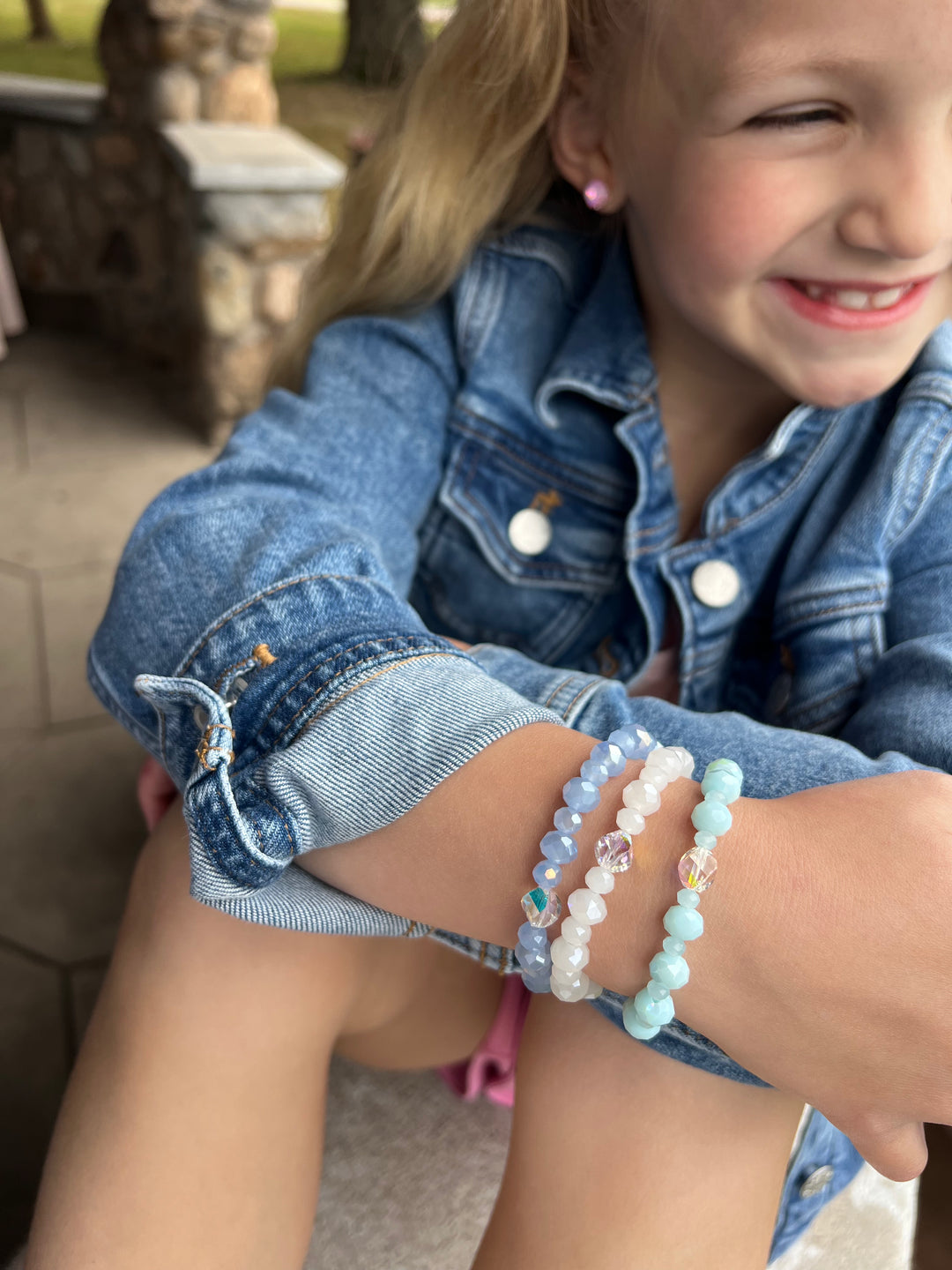 Opal Twinkle Stacker Bracelet