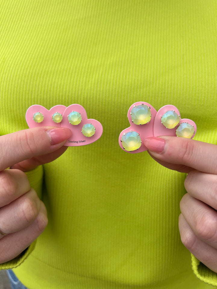 Limelight Ultra Mini Bling Sterling Silver Stud Earrings