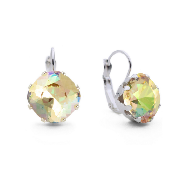 Topaz with Pink Leverback