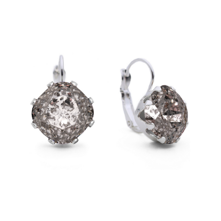 Silver Patina Leverback