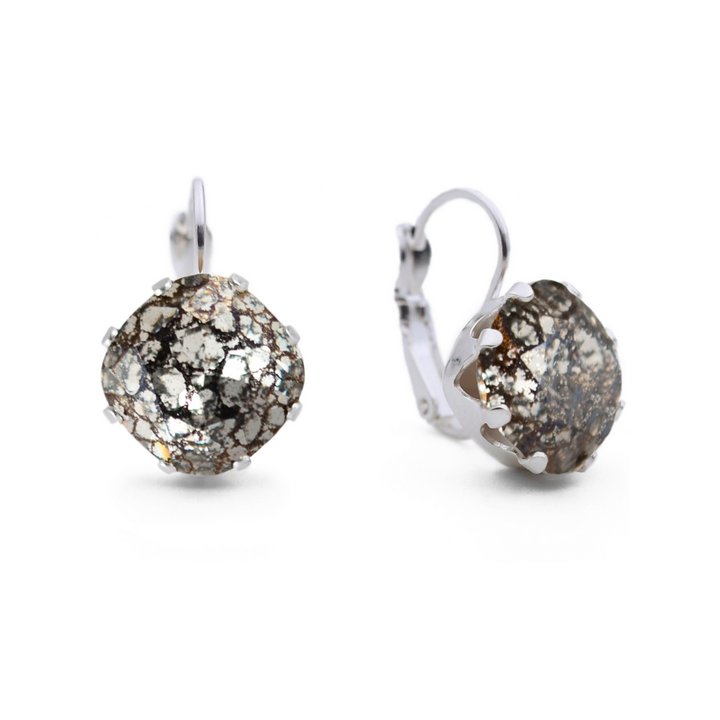 Black Patina Leverback