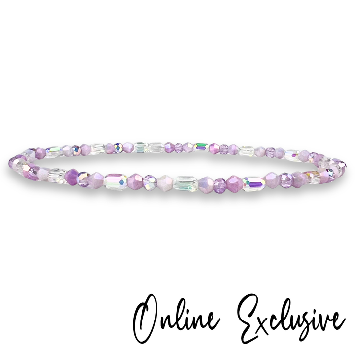 Lavish Crystal Beaded Summer Anklet