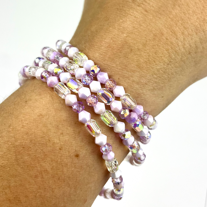 Lavish Crystal Beaded Summer Stacker