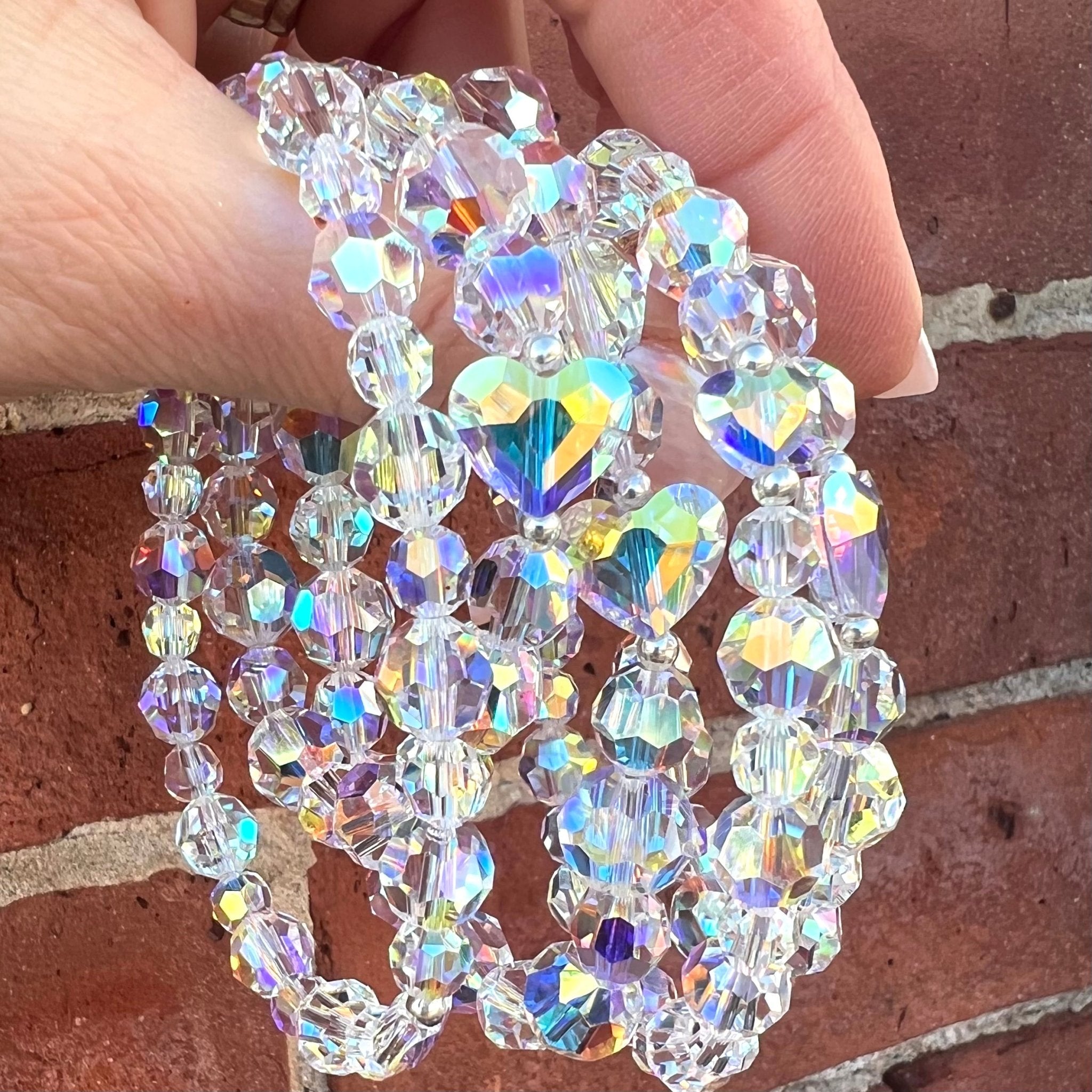 Crystal AB Mega Love Bracelet – JoJo Loves You