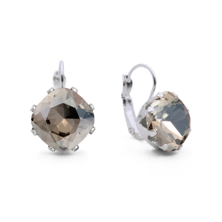 Luster Leverback Drop Earrings