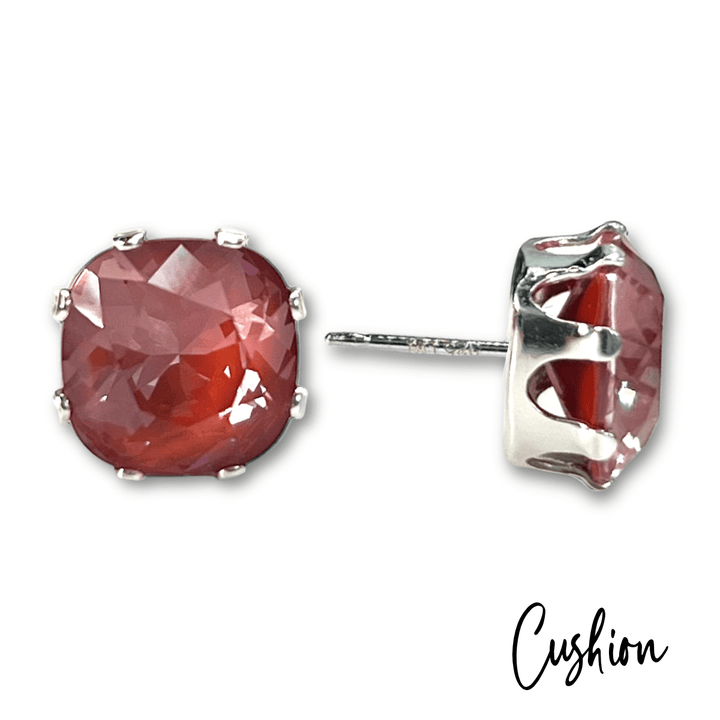 Nantucket Red Stud Earring Styles - JoJo Loves You