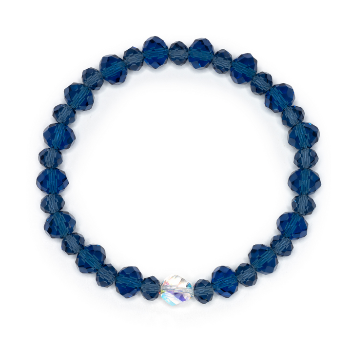 Navy Twinkle Stacker Bracelet