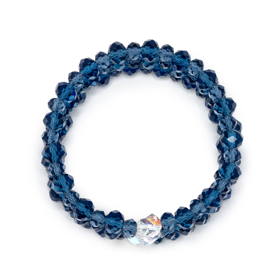 Navy Twinkle Stacker Bracelet