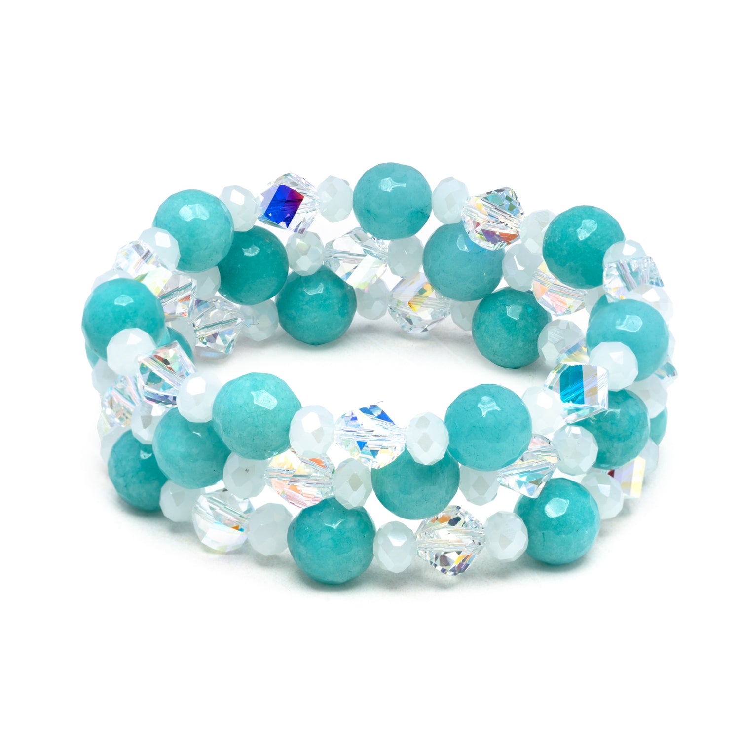 アクセサリー Jieda PRECIOA CRYSTAL 2 STRAND BRACELET JIEDA PRECIOSA CRYSTAL 2 STRAND BRACELET – KIKUNOBU