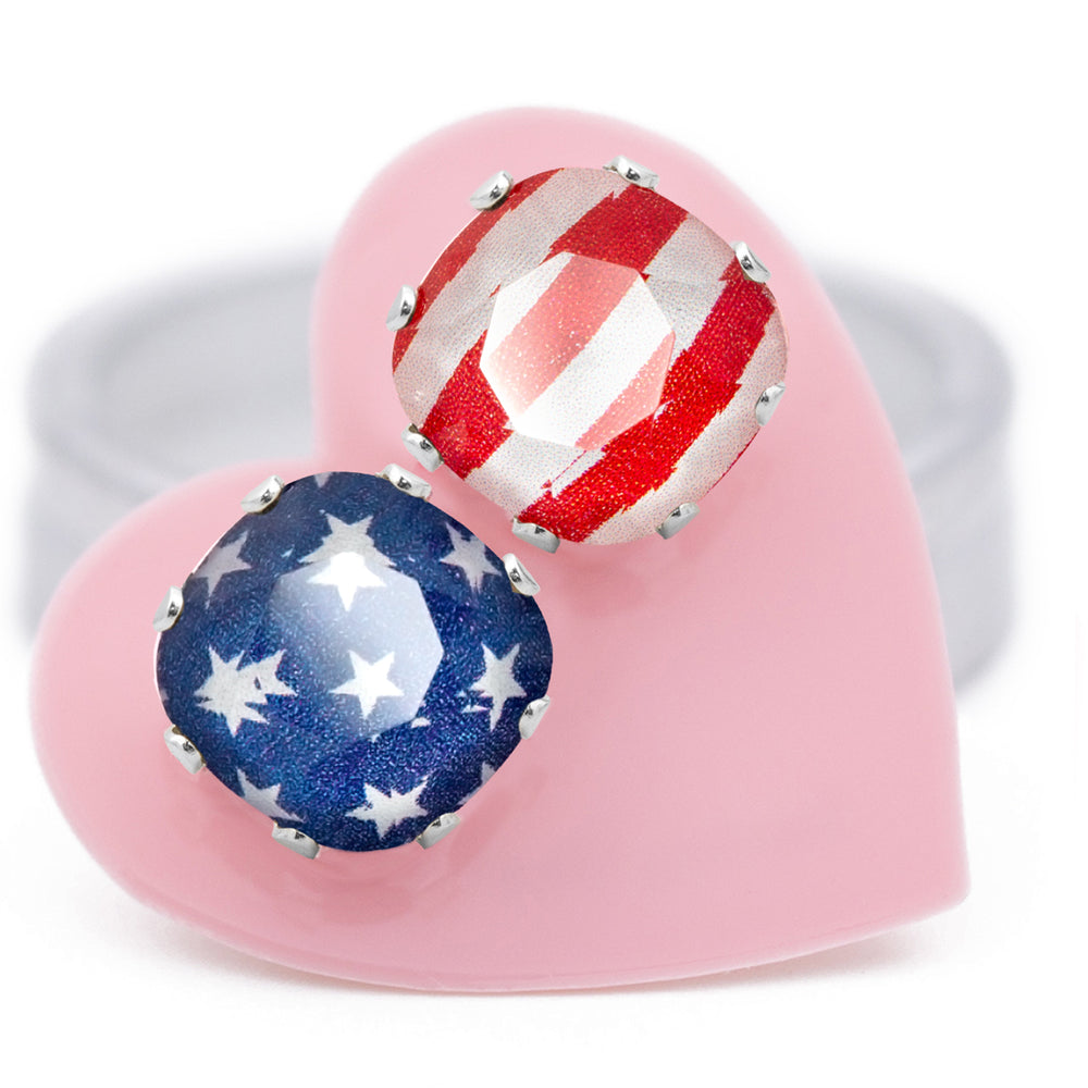 Stars & Stripes Cushion - JoJo Loves You