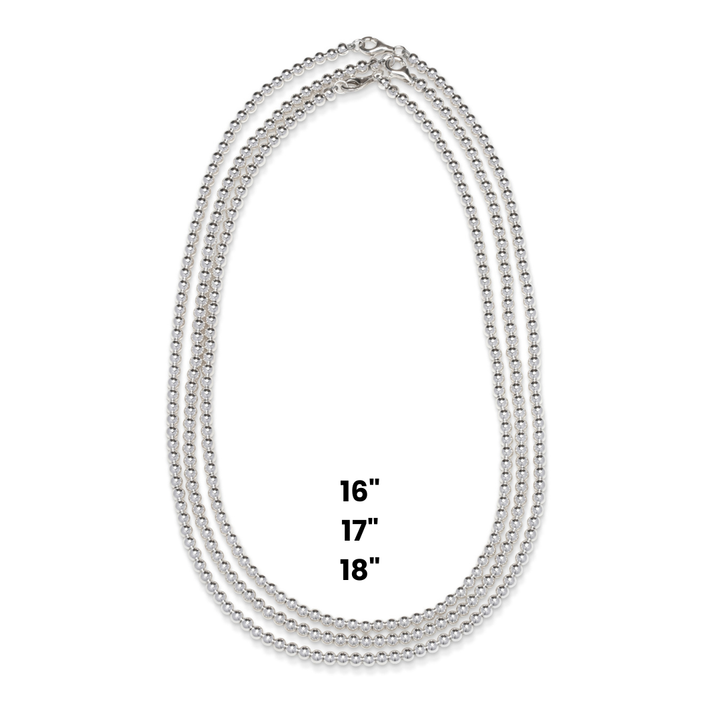 4mm Signature Sterling Silver Necklace