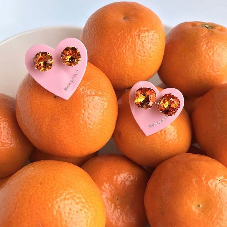 Tangerine Mini Bling