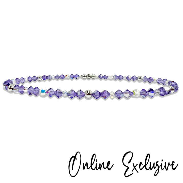 Tanzanite AB Anklet