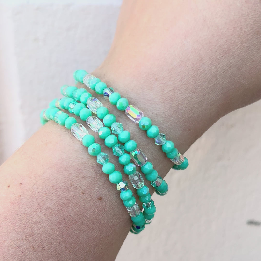 Bora Bora Crystal Beaded Summer Stacker