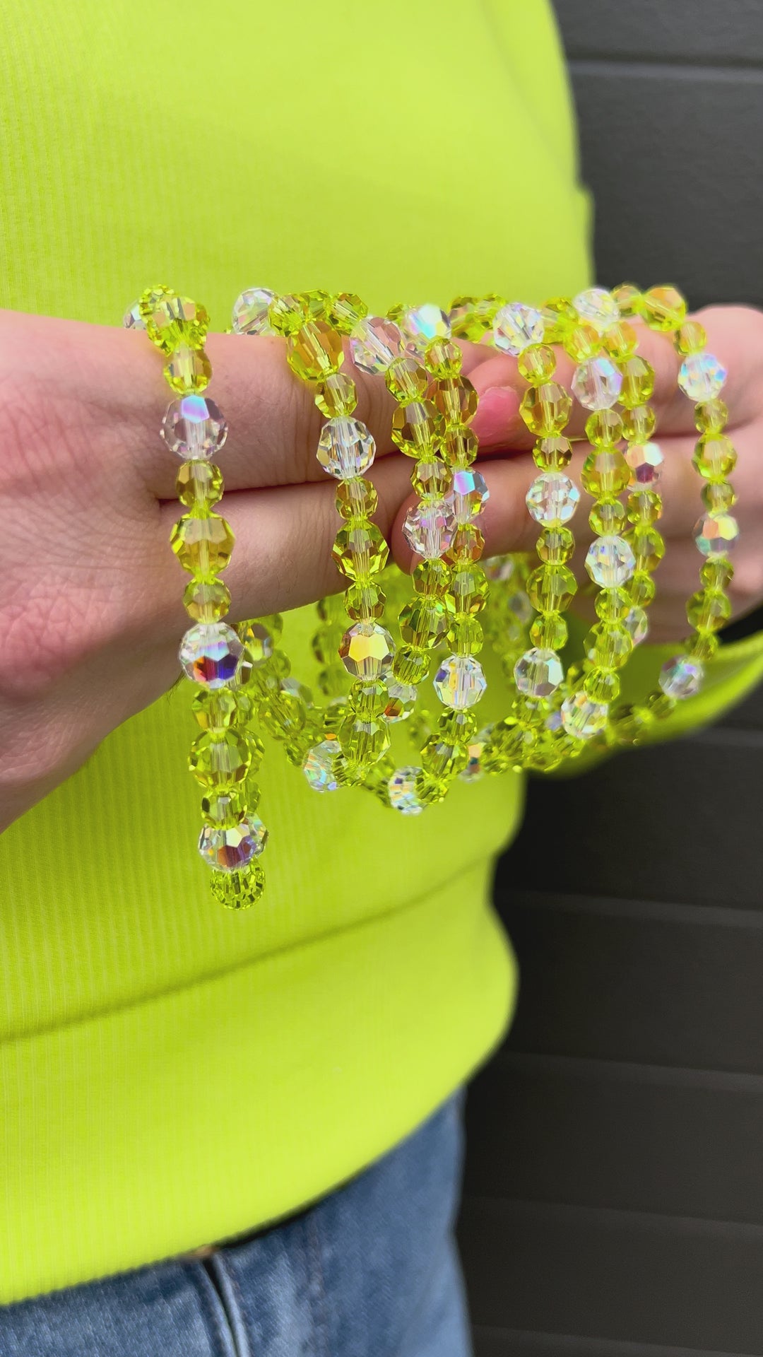 Citron Crystal Bracelet