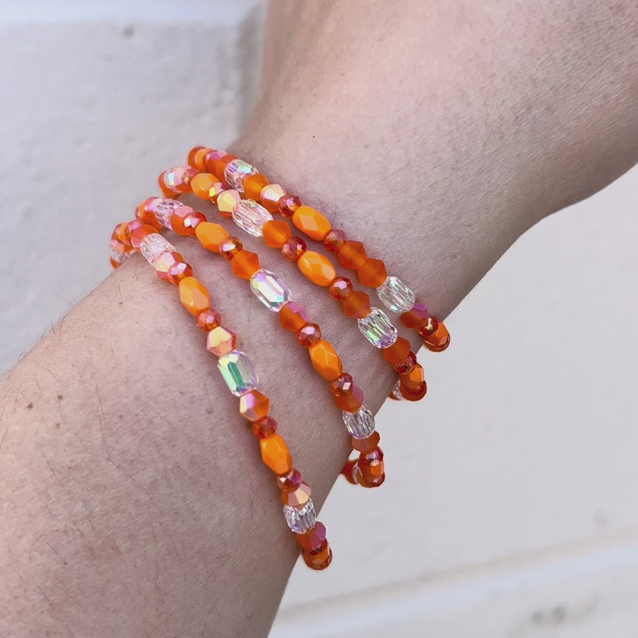 Heat Wave Crystal Beaded Summer Stacker