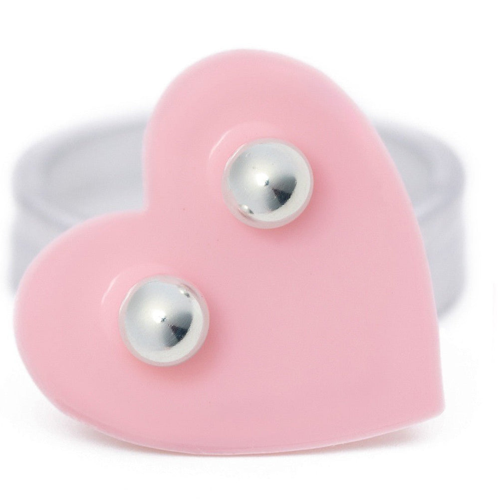 6mm Sterling Silver Ball Stud - JoJo Loves You