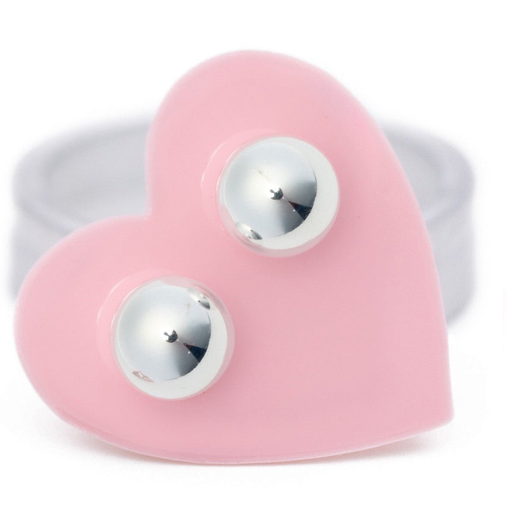 8mm Sterling Silver Ball Stud - JoJo Loves You
