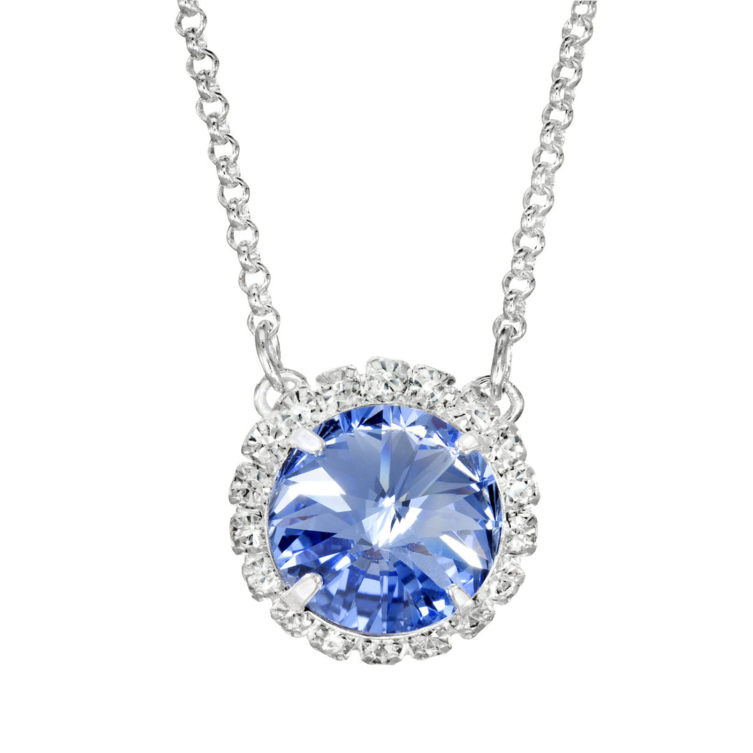 Blue Glam Party Necklace
