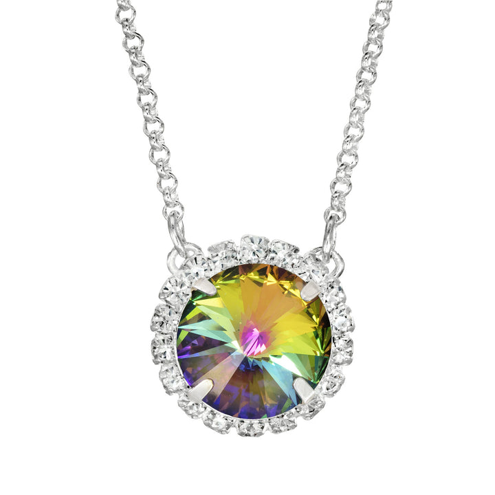 Heliotrope Glam Party Necklace