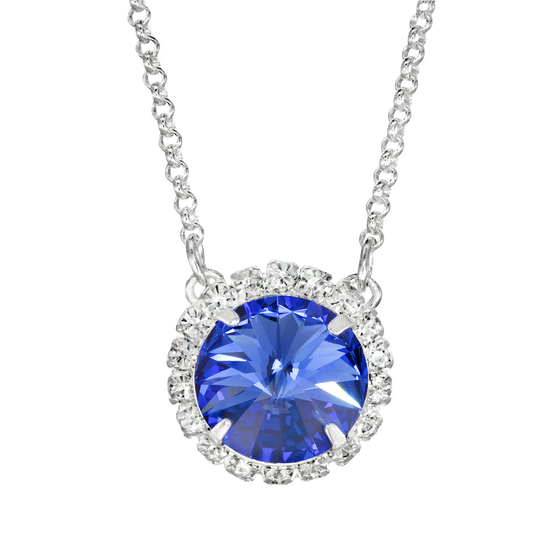 Sapphire Glam Party Necklace