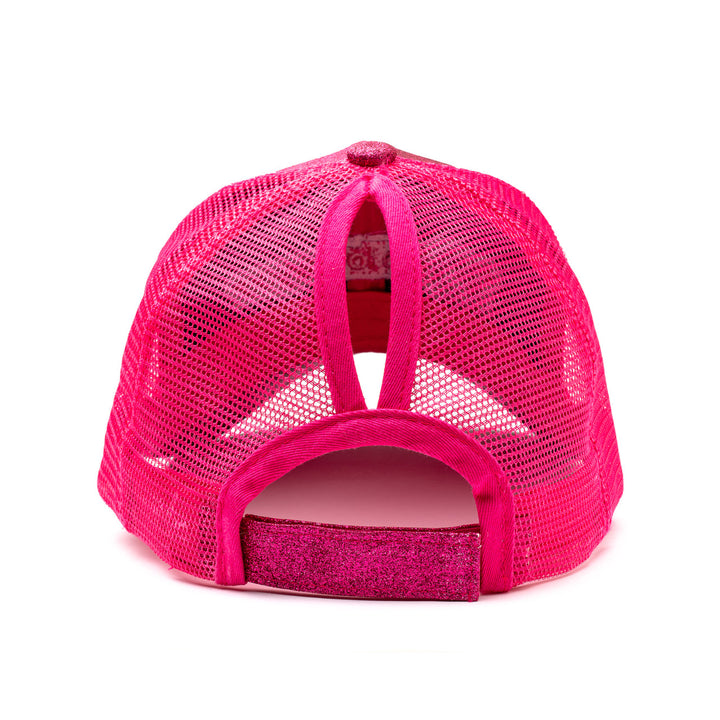 Pink Sparkle JoJo Logo Hat