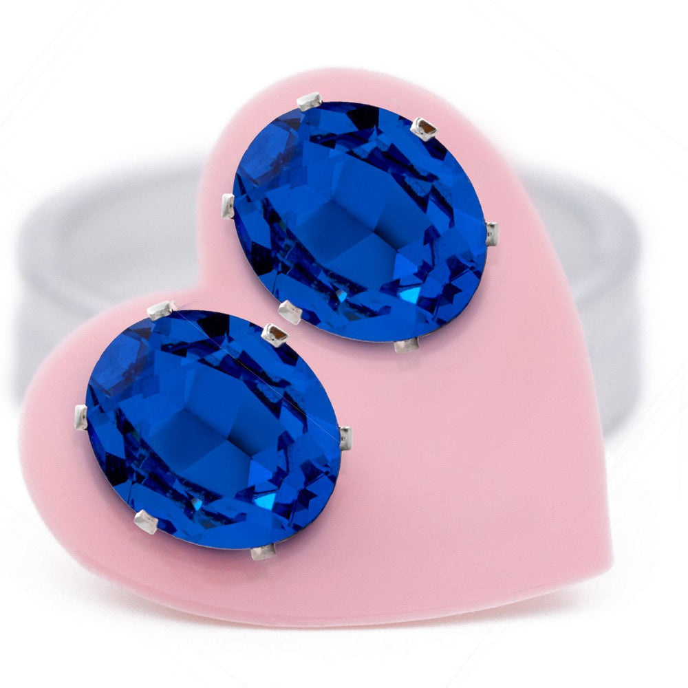 Vintage Sapphire Oval - JoJo Loves You