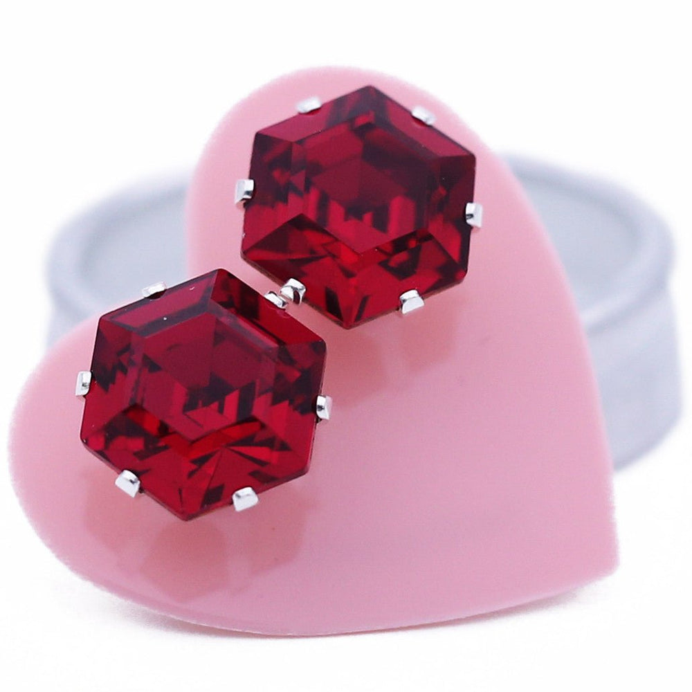Vintage Ruby Hexagon - JoJo Loves You