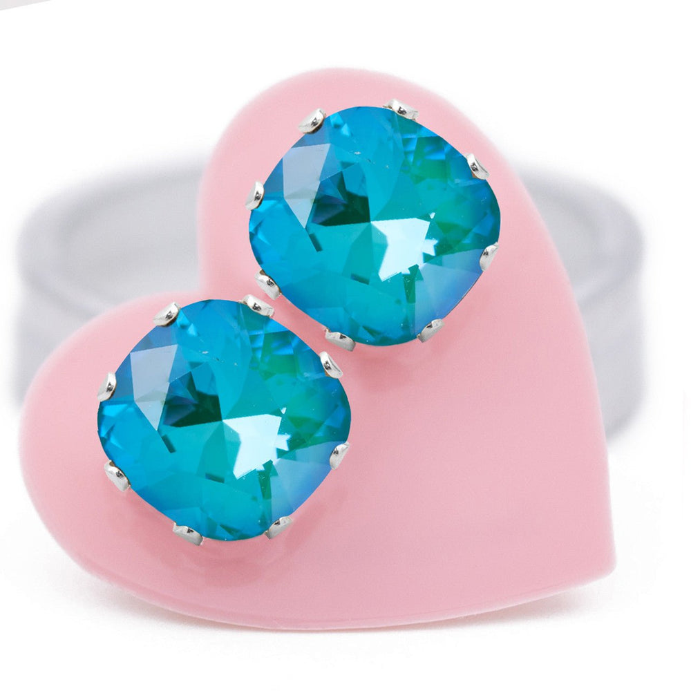 Turquoise & Caicos Cushion - JoJo Loves You