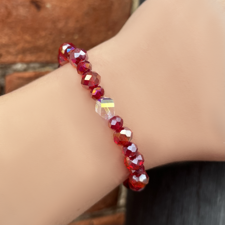 Ruby AB Twinkle Stacker